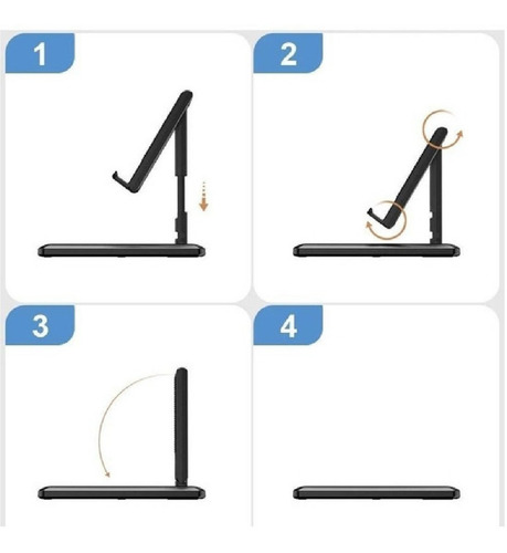 Imagem 5 de 6 de Suporte Tripé Mesa Universal Celular Escritório Portatil Nf