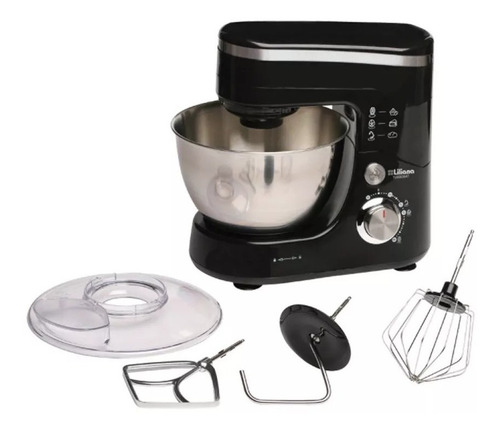 Batidora De Pie Liliana Turbobat Ab914 Negra Color Negro Frecuencia 50 Hz x 60 Hz