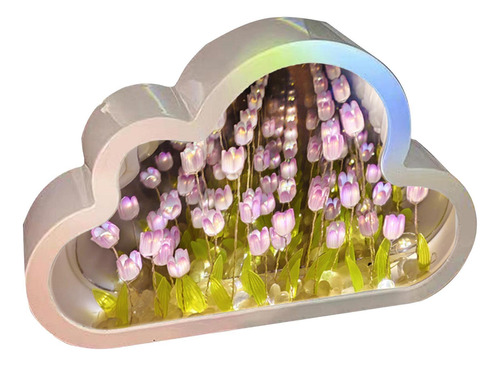 Lámpara De Tulipán De Nube Luz Nocturna De Tulipán De Nube L