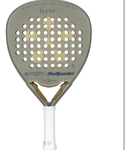 Paleta Bullpadel Flow Alejandra Salazar Finals Barcelona Dorado Oscuro