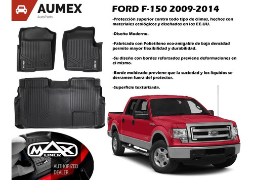 Maxfloormat® Pisos Calce Perfecto Ford F150 2011-2014 Aumex