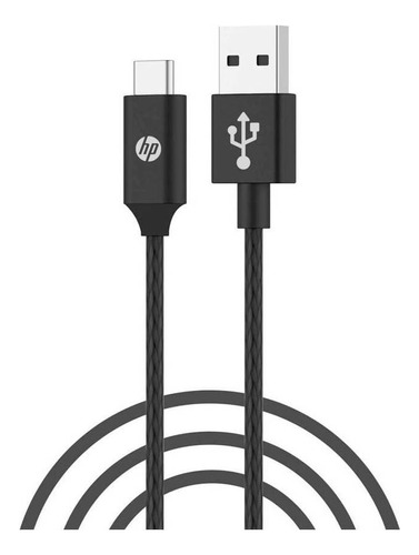 Cable Trenzado Hp Usb 2.0 A Usb-c 1 Metro Dhc-tc102-1m Fj