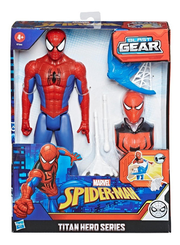 Muñeco De Spiderman Blast Gear Titan Hero Series Original
