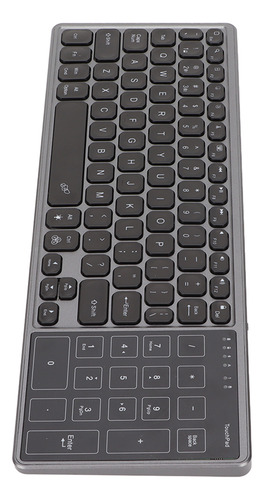 Teclado Inalámbrico, Panel Táctil Numérico, 2.4 Ghz, Portáti