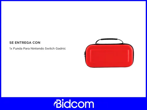 Funda Estuche Para Nintencdo Switch Gadnic Rígida Resistente