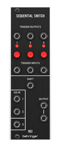 Módulo eurorack Behringer 962 switch secuencial Multiplexor