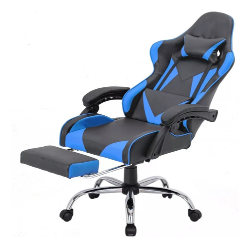 Silla De Escritorio Gamer Oficina Ergonómica Apoya Pies