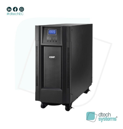 Ups Bifasico Cdp Online Upo22-10ax 10kva 10000va 9kw 220/120 Color Negro