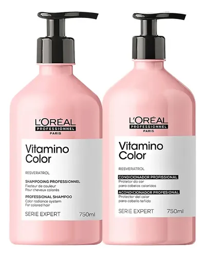 Kit L'oréal Professionnel Vitamino Color Duo 750 2 Produtos