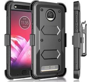 Funda Para Motorola Moto Z2 Play Moto Z2 Force Negra