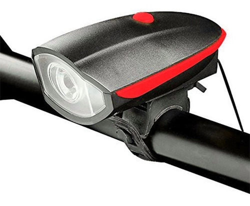 Luz Bicicleta Delantera 3 Modos D Luz Bocina Recargable Usb