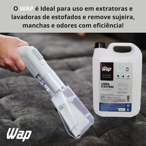 Limpador Detergente Extratora Limpa E Extrai Wap 5 L