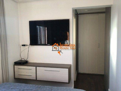 Imagem 10 de 18 de Apartamento Com 3 Dormitórios À Venda, 95 M² Por R$ 750.000,00 - Vila Augusta - Guarulhos/sp - Ap3316