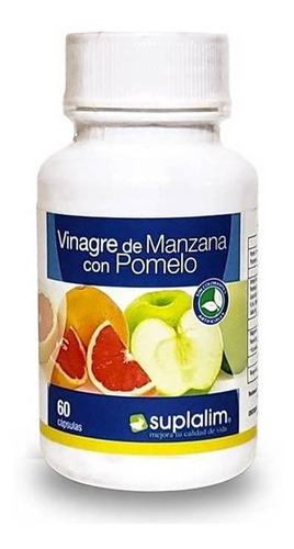 Vinagre De Manzana+pomelo 60 Cápsulas