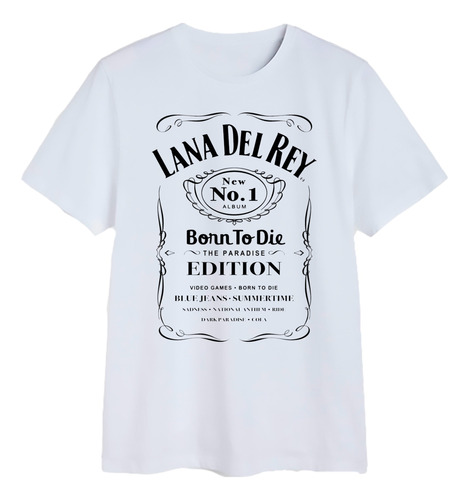 Polera Lana Del Rey Born To Die Album Cantante Concierto 1