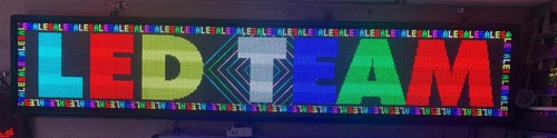 Imagen 2 de 3 de Anuncio Led Exterior 1.04x27 Full Color