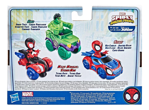 Spidey And His Amazing Friends Miles Morales Techno-racer