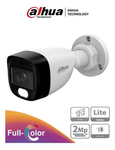 Dahua Hac-hfw1209cn-a-led-s3 Cámara Bullet 2mp Fullcolor Aud