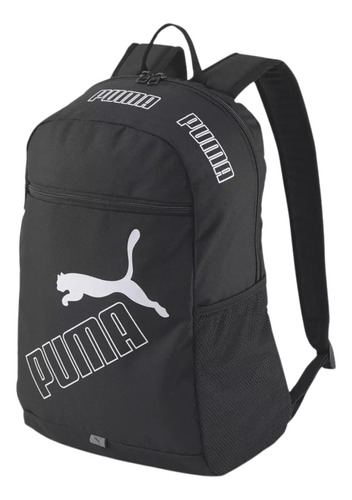 Mochila Puma Negro 07995201 Phase Backpack Ii Unisex Laptop