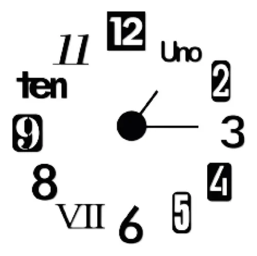 Reloj Gigante Pared MercadoLibre