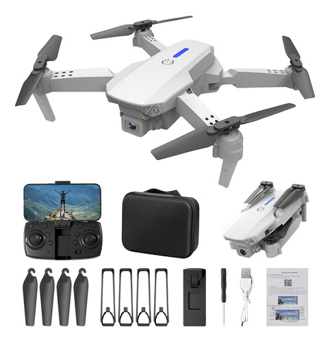 Dron Fpv Con Cámara Dual De 1080p Wifi Fpv Rc Quadcopter Con