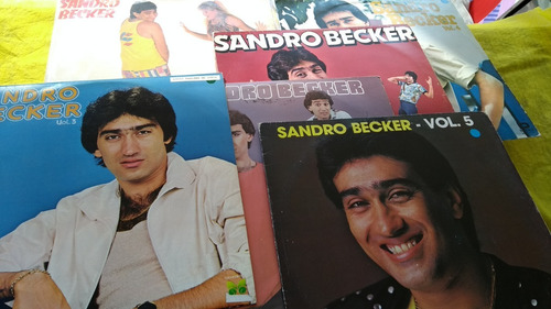 Sandro Becker Compre Pacote Com 6 Discos Lps (Usado)