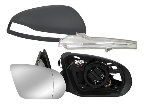 Par Retrovisor Classe E 19 20 21 22 23 Elétrico Pisca Luz