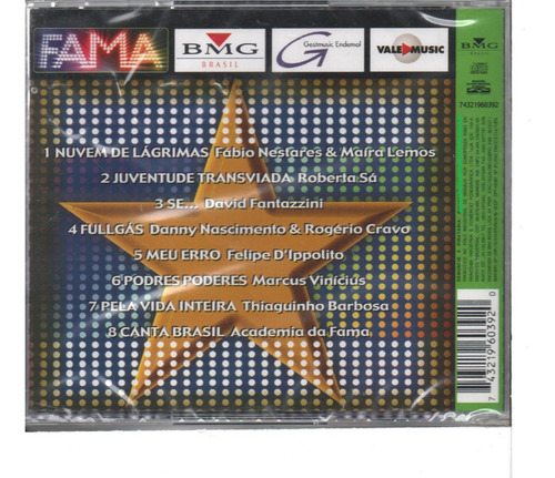 Felipe D Ippolito Rogerio Cravo Marcus Vinicius Cd Fama N.12