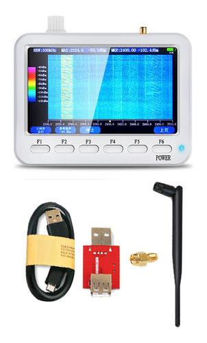 Espectrómetro Rf Xt-127-at Diy Con Analizador De Espectro, 2