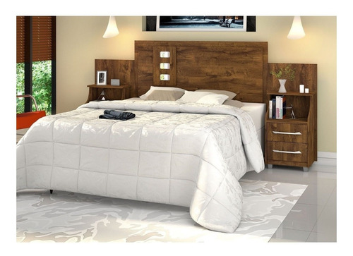  Cabeceira de cama box VitaMov Flórida 2 corpos/Queen/King 296cm x 125cm malbec