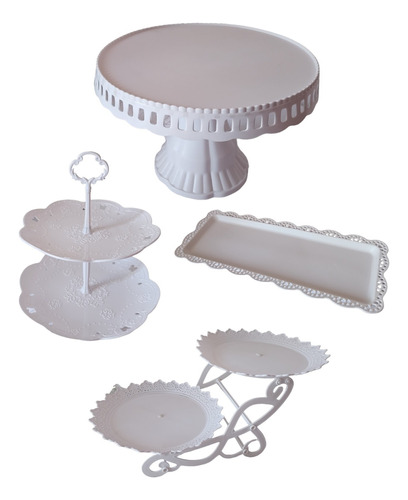 Set Candy Bar (porta Torta, Bandejas, Porta Cup Cake)