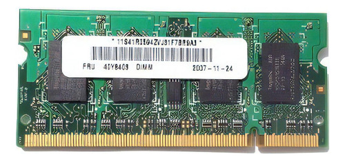 Memoria Ram Sodimm Ddr2 667mhz 1gb Sk Hynix Hymp112s64cp6-y5 (Usado)