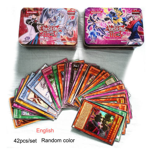 Cartas Yu-gi-oh Arcv42 Cartas + Estuche De Metal Importadas 