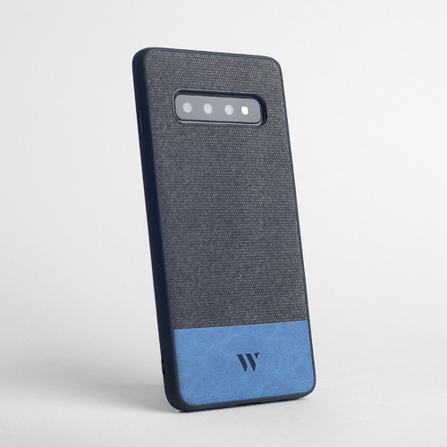 Funda Walden® Gunver Tejido Gros + Cuero Galaxy S10 Samsung Original