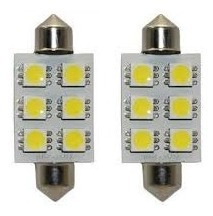 Lampada Led Torpedo  6 Leds 42mm  Par