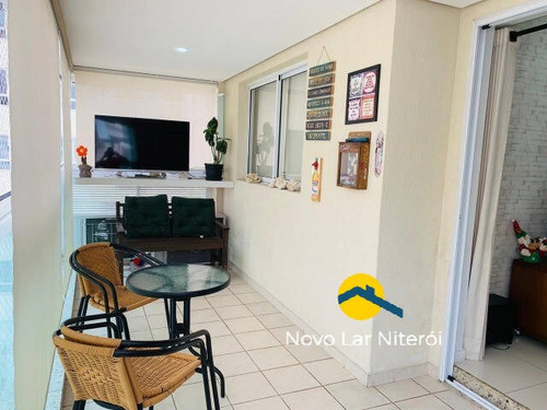 Imagem 2 de 15 de Apartamento Todo Montado Varanda Gourmet , 3 Suítes E 2 Vagas. - 112