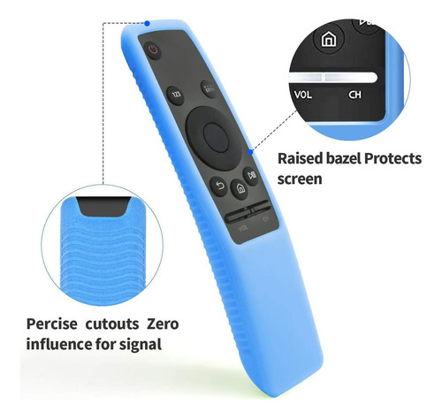 Samsung 3 Paquete Case De Protección De Silicona Para La Tv