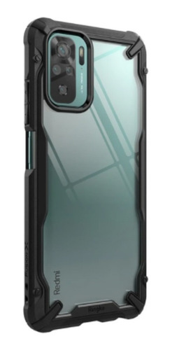 Imagen 3 de 7 de Case, Ringke X Fusion Xiaomi Redmi Note 10 / 10s + Vidrios