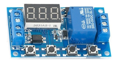 Modulo Temporizador Digital Programable Relevador Arduino