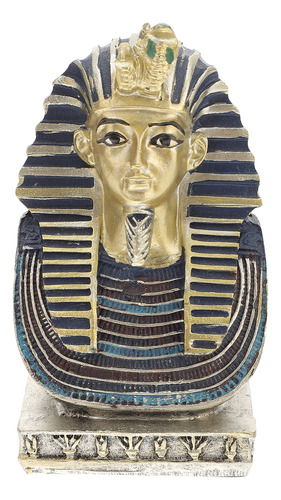 Figura Escultórica De Faraón Egipcio, Adornos De Escritorio