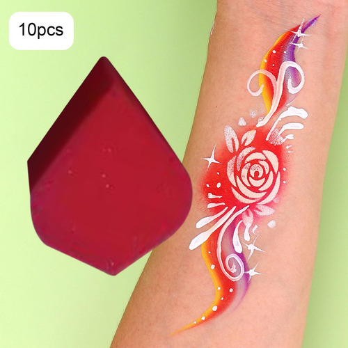Esponjas De Pintura Facial, Esponjas De Lágrimas Rojas
