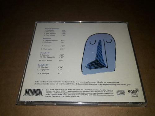 Ramiro Gallo Quinteto - Azul Ciudad (cd)