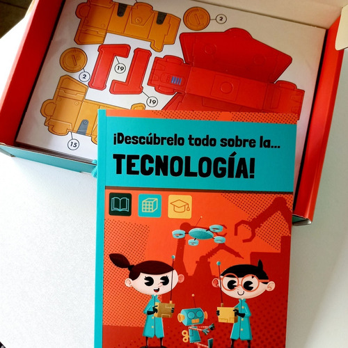 Descubrelo Todo Sobre Tecnologia - Manolito Libro + Maqueta