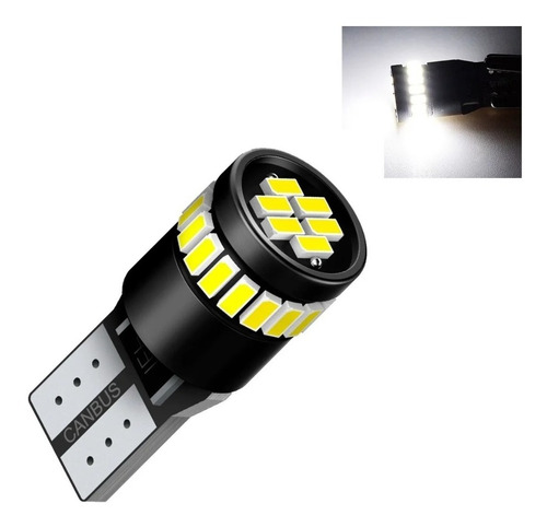 Lampara Led 12v T10 24 Smd 120 Lm Canbus Luz Posicion Diurna