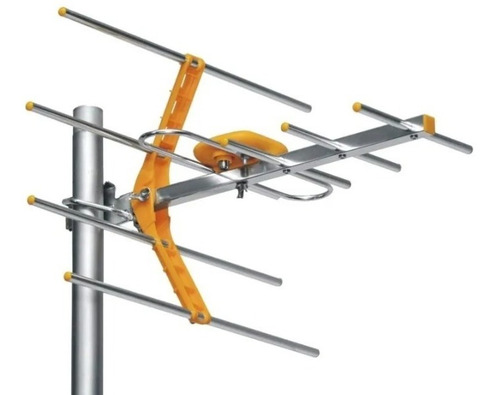 Antena Aerea 8 Elementos Hdtv Ideal Pára La Ciudad