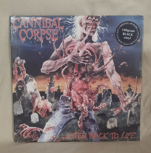 Vinilo Cannibal Corpse - Eaten Back To Life - Morbid, Carcas