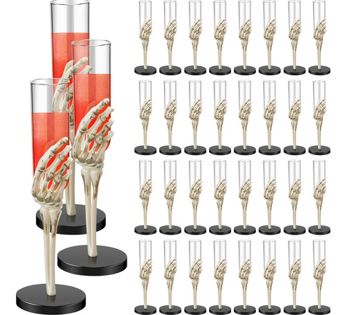 Copas De Halloween De 2.7 Oz Con Esqueleto Espeluznante A Ma