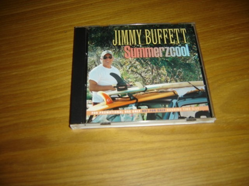 Jimmy Buffet Summerzcool Cd Single Promo Importado Usa 