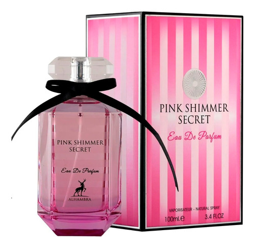 Perfume Maison Alhambra Pink Shimmer Secret Edp 100ml Damas