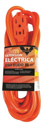 Extension Uso Rudo Cal. 16 Naranja 15 Mts R-513 Radar(12)